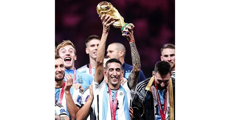 মেসির অমরত্বের রাতে ‘মহানায়ক’ ডি মারিয়া